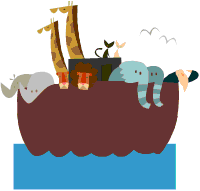 Logo ludoteca L'Arca di Noè